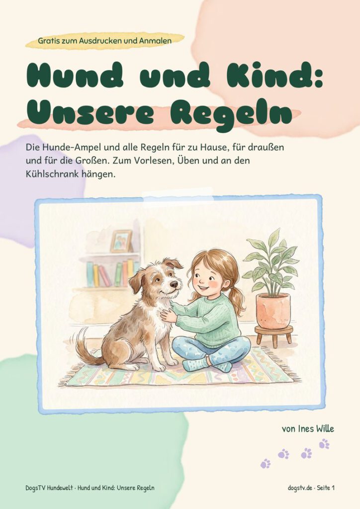 Cover des eBooks Hund und Kind: Unsere Regeln